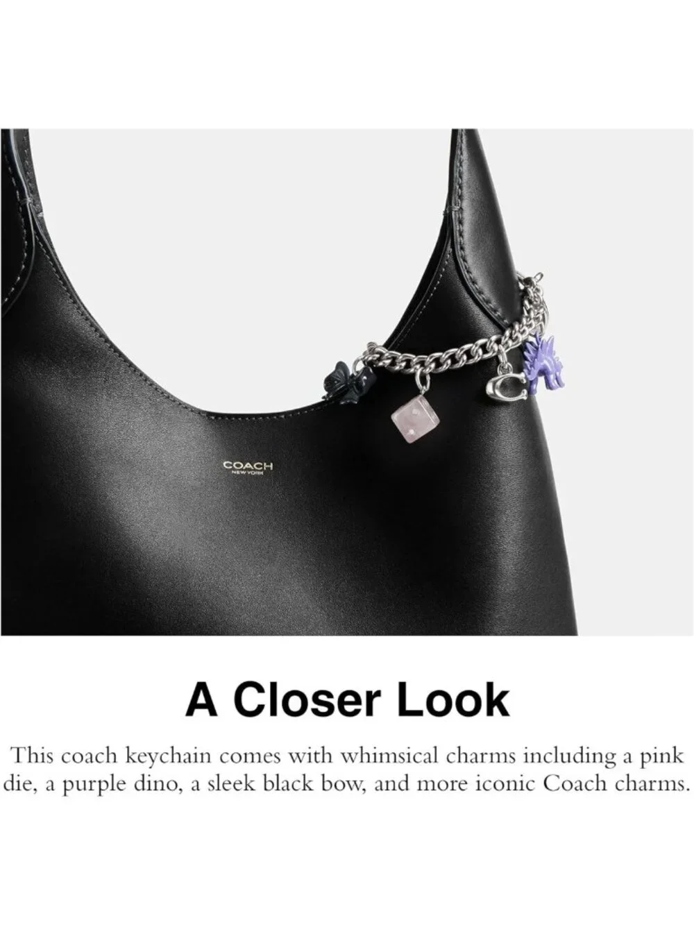 Stylish Bag Charm Keychain | Trendy Accessory for Handbags & Purses
